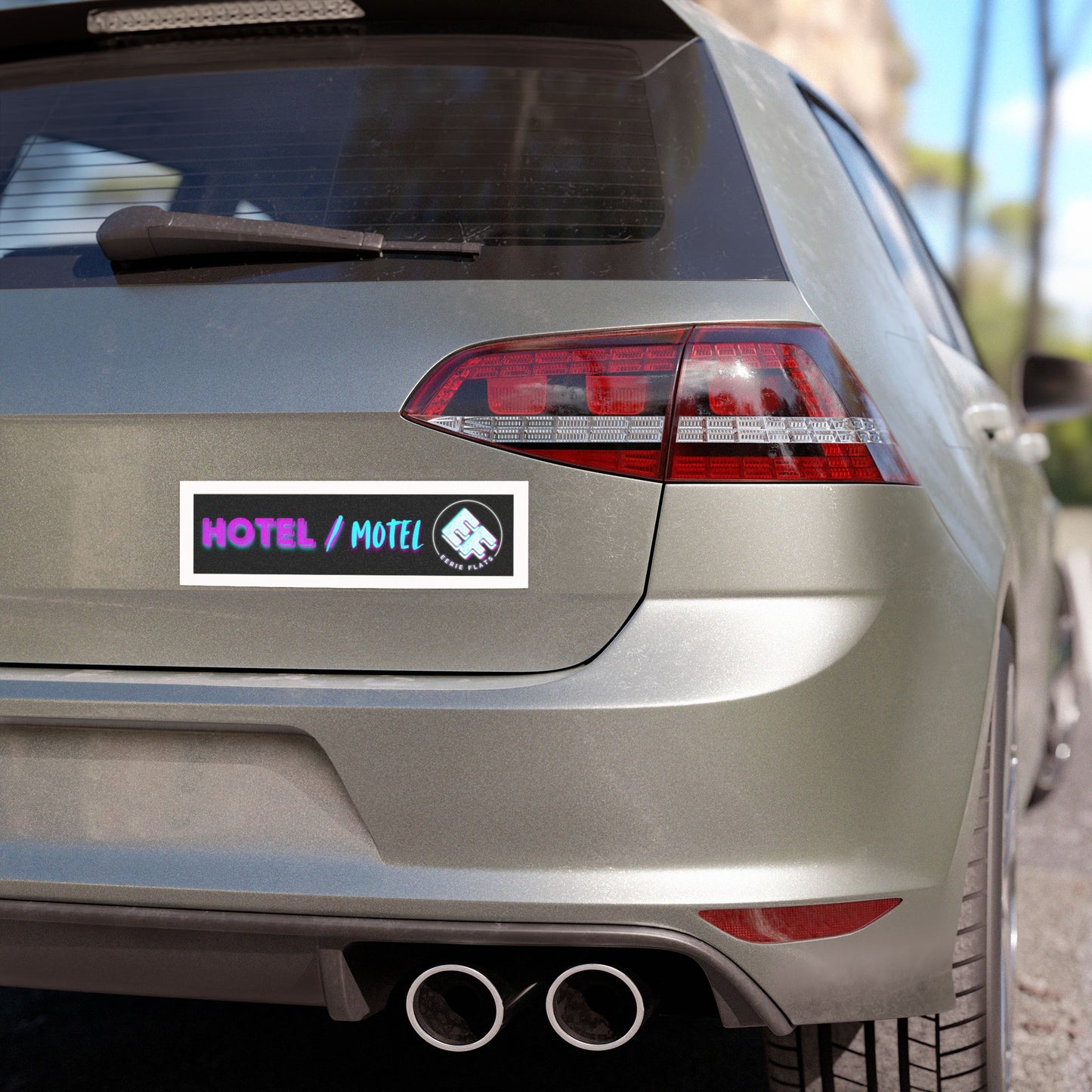 "Hotel/Motel" Car Magnet