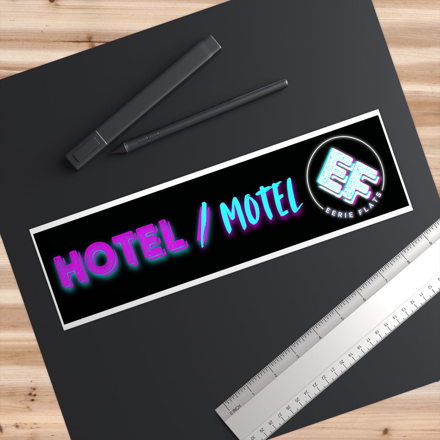 "Hotel/Motel" Bumper Sticker