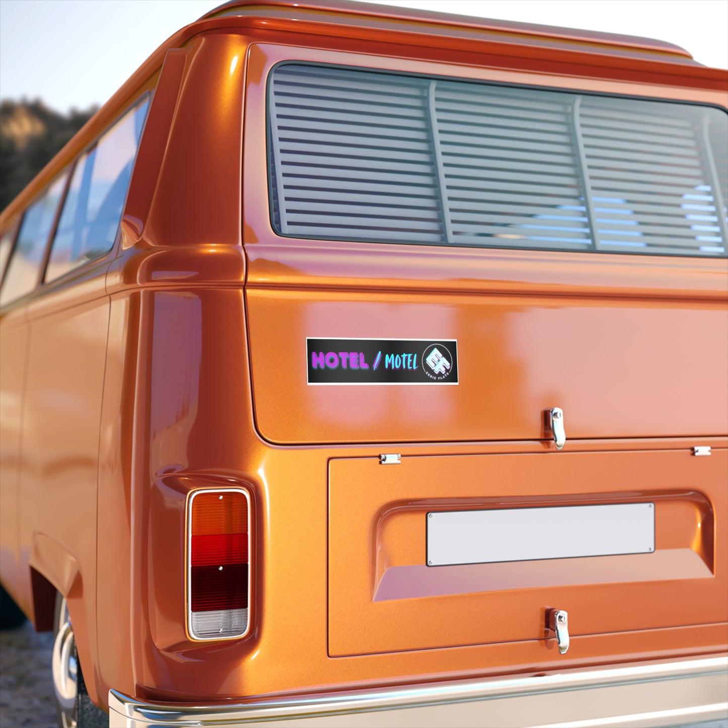 "Hotel/Motel" Bumper Sticker